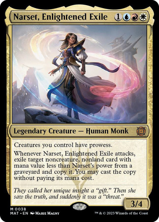 Narset, Enlightened Exile - 0038 MAT