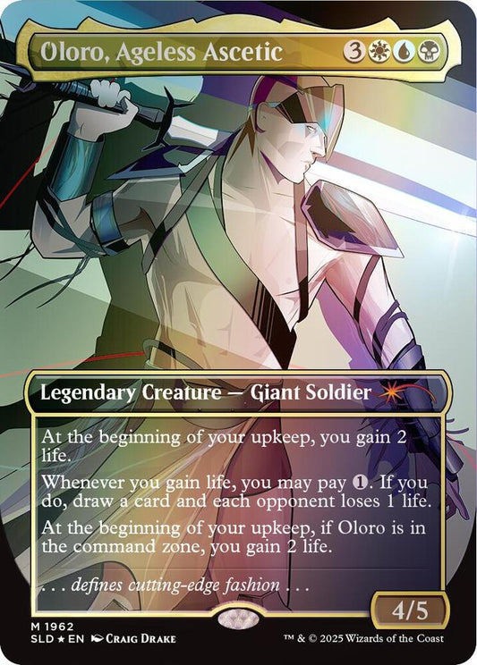 Oloro, Ageless Ascetic RAINBOW FOIL - 1962 Secret Lair Drop Series