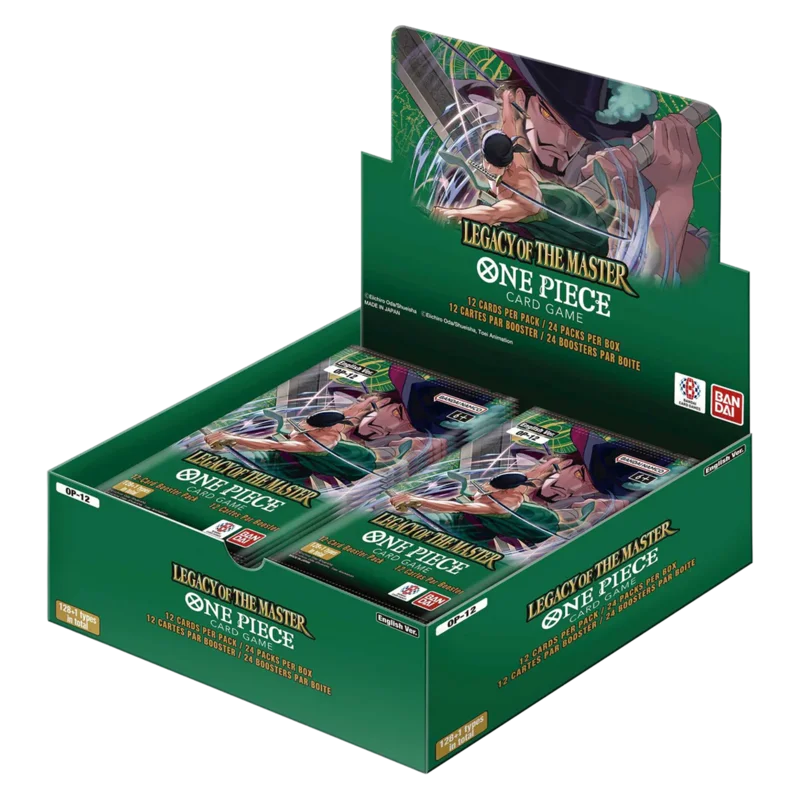 Legacy of the Master OP-12 Booster Box One Piece Card Game