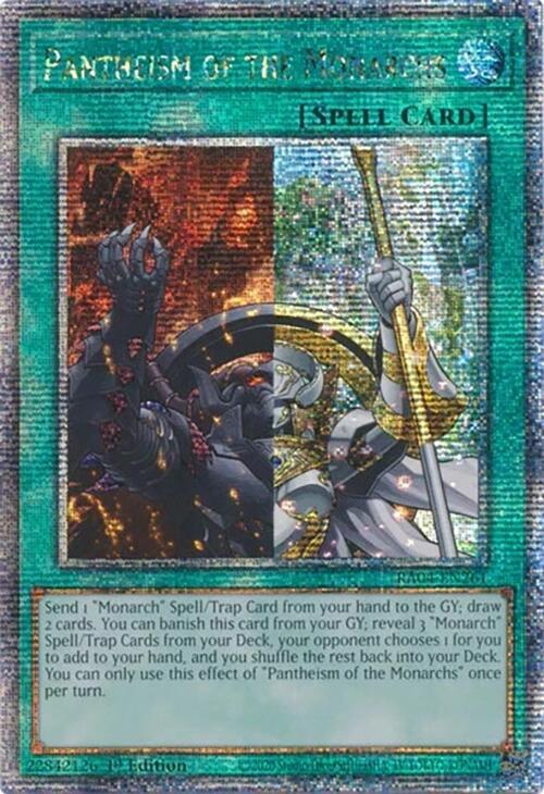 Pantheism of the Monarchs (Quarter Century Rare) - RA04-EN261