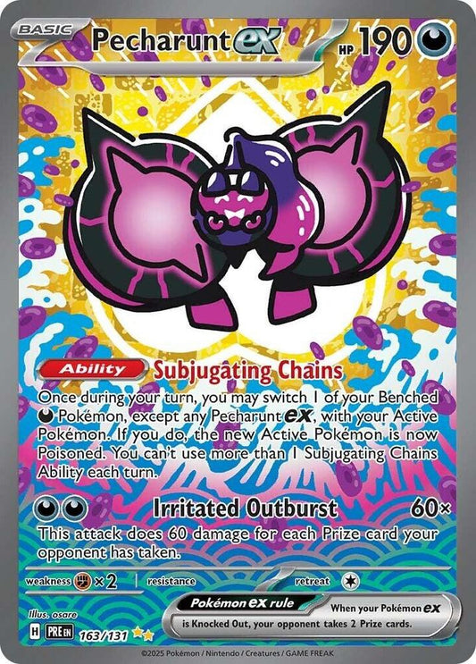 Pecharunt EX SIR - 163 PRE