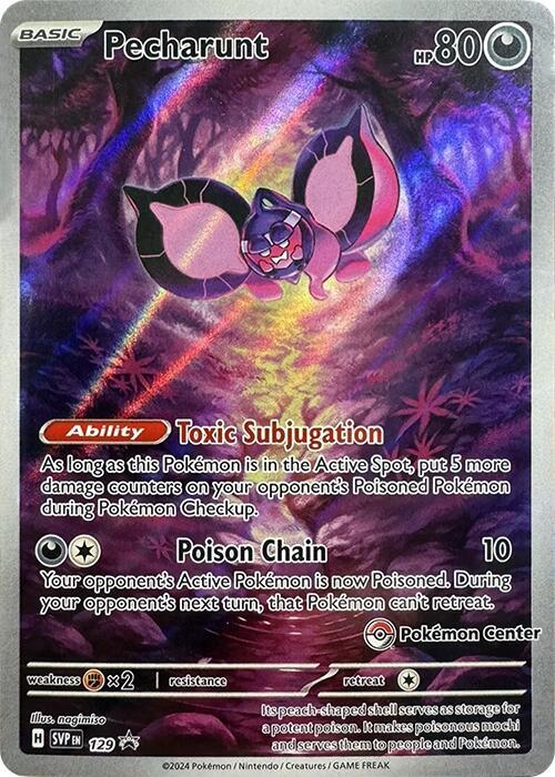 Pecharant Pokemon Center Promo 129 SVP