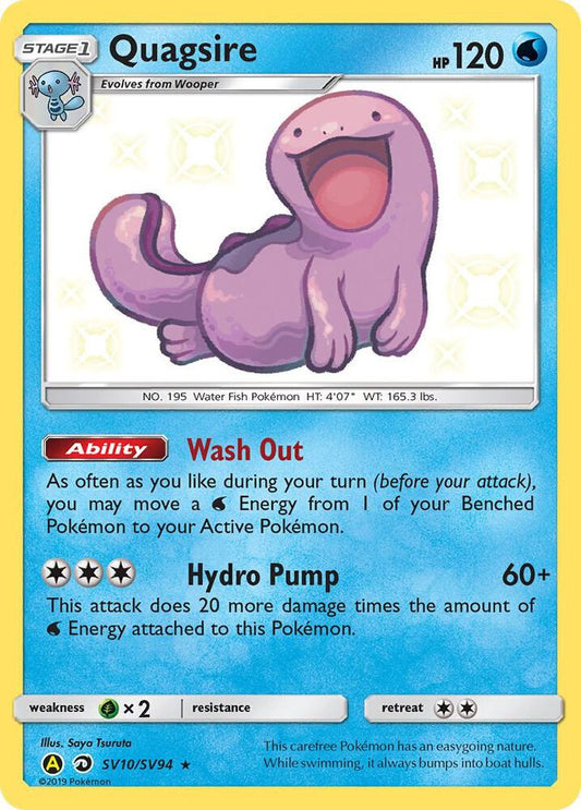 Quagsire Shiny Vault - SV10 HIF