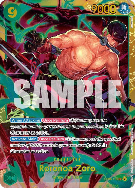 Roronoa Zoro SEC - OP06-118