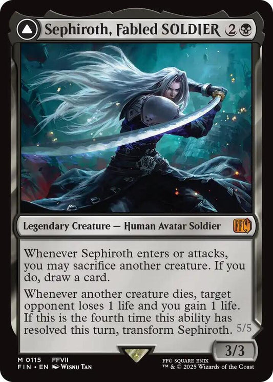 Sephiroth, Fabled SOLDIER - 0115 FIN