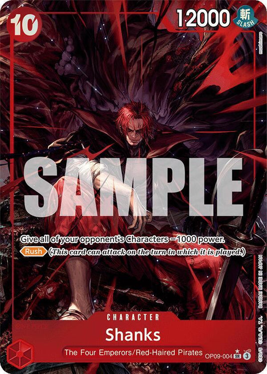 Shanks (Alternate Art) - OP09-004