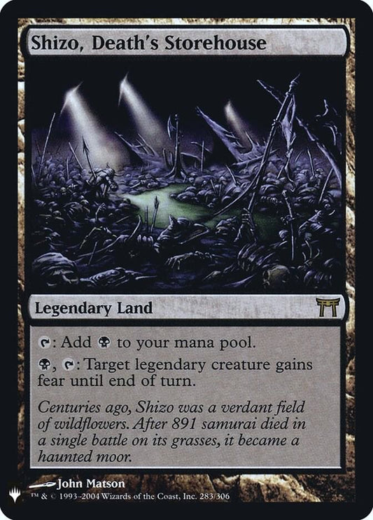 Shizo, Death's Storehouse Foil - 283 Mystery Booster