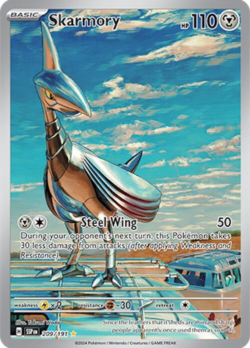 Skarmory Illustration Rare 209/191 SSP