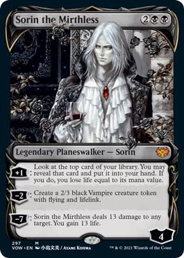 Sorin the Mirthless (Showcase) - 297 VOW