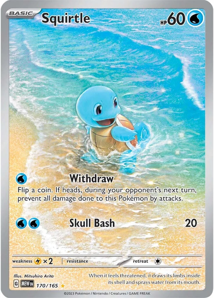 Squirtle IR - 170 MEW