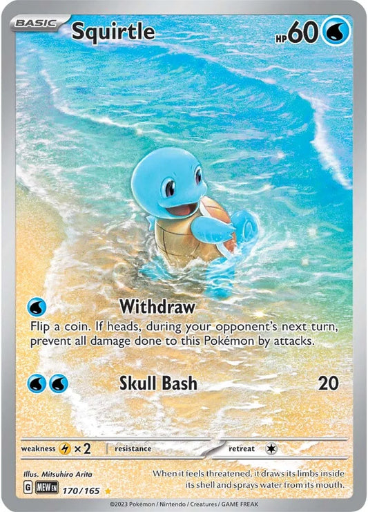 Squirtle IR - 170 MEW