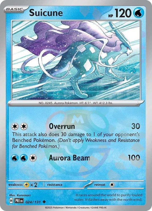 Suicune (Master Ball) 024/131 PRE