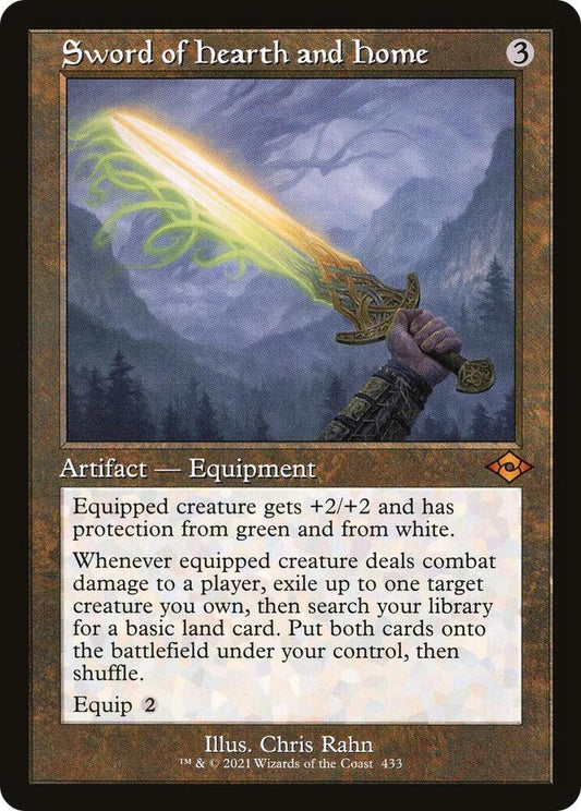 Sword of Hearth and Home (Retro Frame) - 433 MH2
