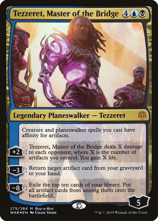 Tezzeret, Master of the Bridge FOIL Buy-A-Box - 275 WAR