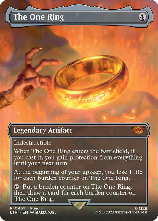 The One Ring (Borderless) FOIL - 0451 LTR