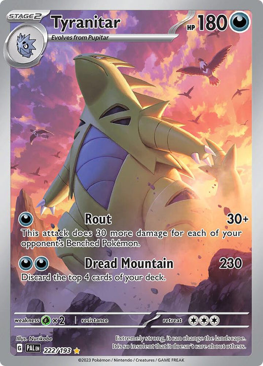 Tyranitar IR - 222/193 PAL