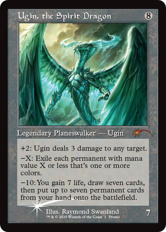 Ugin, the Spirit Dragon Retro Frame Foil - Secret Lair Drop Series