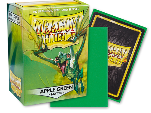 Dragon Shield Sleeves Matte Apple Green (100)