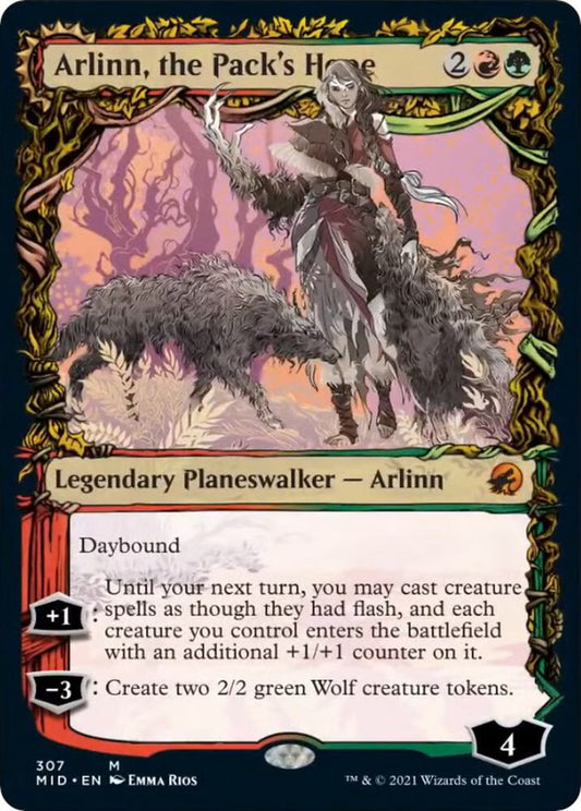 Arlinn, the Pack's Hope (Showcase) EX Condition - 307 MID