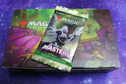 Commander Masters Draft Booster Pack Magic: The Gathering