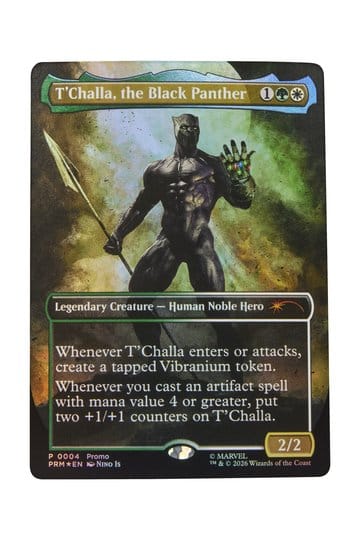 Magic The Gathering: Marvel Super Heroes Marvel Legends Action Figure Black Panther 15 cm