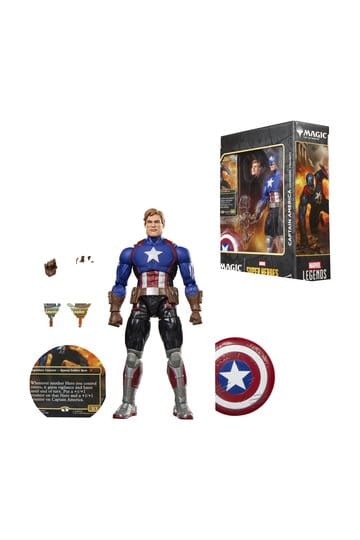 Magic The Gathering: Marvel Super Heroes Marvel Legends Action Figure Captain America (Avengers: Twilight) 15 cm