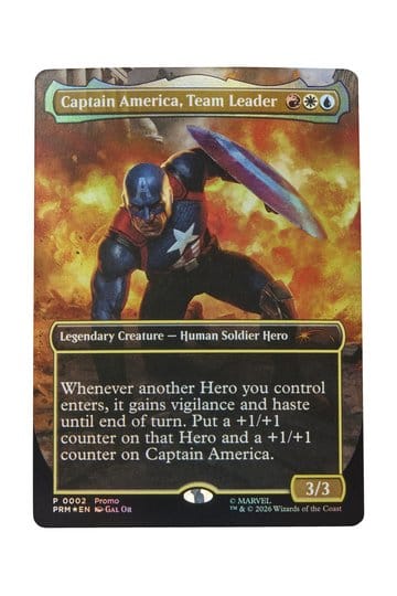 Magic The Gathering: Marvel Super Heroes Marvel Legends Action Figure Captain America (Avengers: Twilight) 15 cm