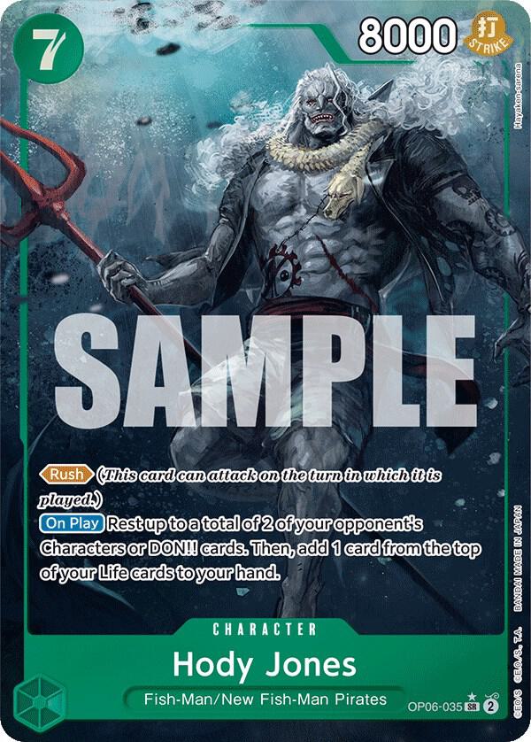 Hody Jones (Alternate Art) - OP06-035