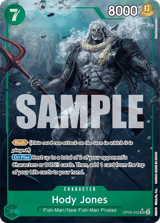 Hody Jones (Alternate Art) - OP06-035