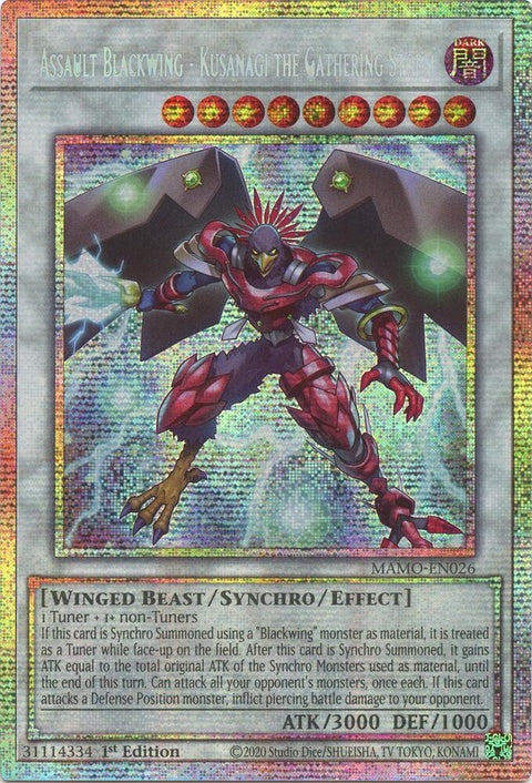 mamo-en026-assaultblackwingkusanagithegatheringstormstarlightrare