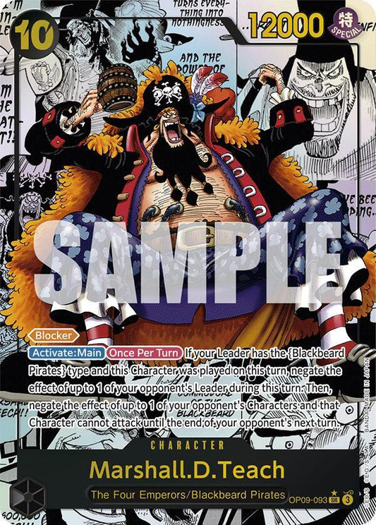 Marshall.D.Teach (Manga) - OP09-093