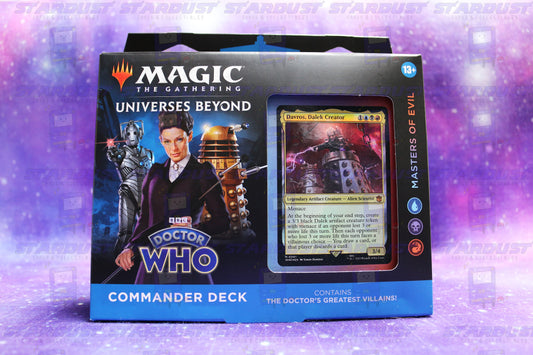 Universes Beyond Doctor Who Commander Deck - Masters of Evil
