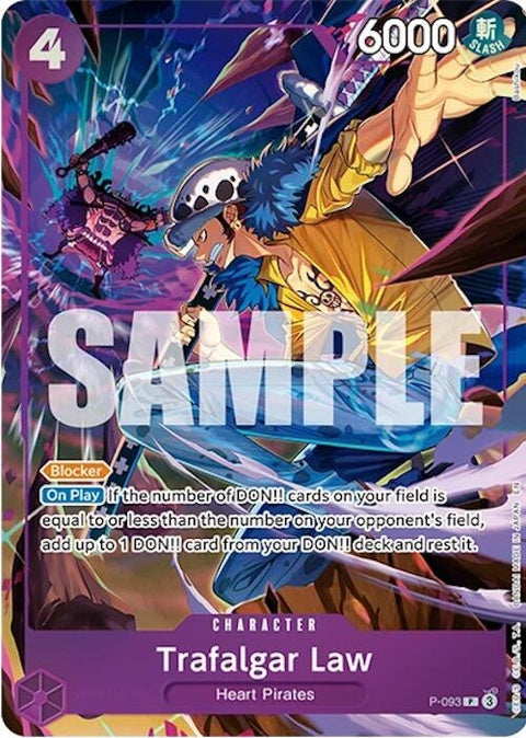Trafalgar Law (P-093) - Illustration Box Vol.6| One Piece Card