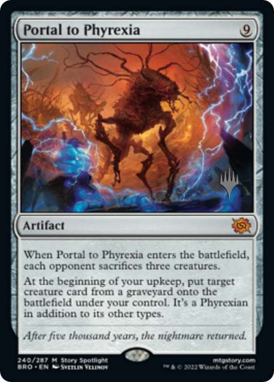 Portal to Phyrexia Promo - 240 BRO