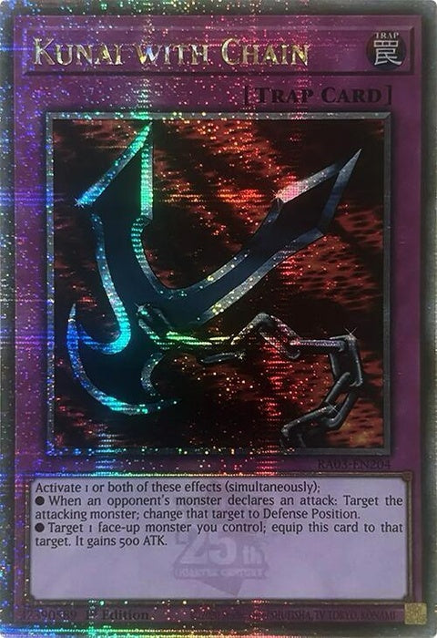 ra03-en204-kunaiwithchainquartercenturysecretrare
