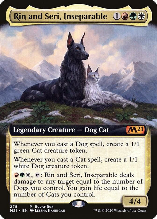 Rin and Seri, Inseparable FOIL - 278 Buy A Box Promo