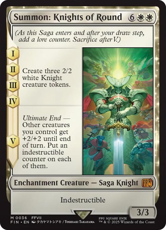 Summon: Knights of Round - 0036 FIN