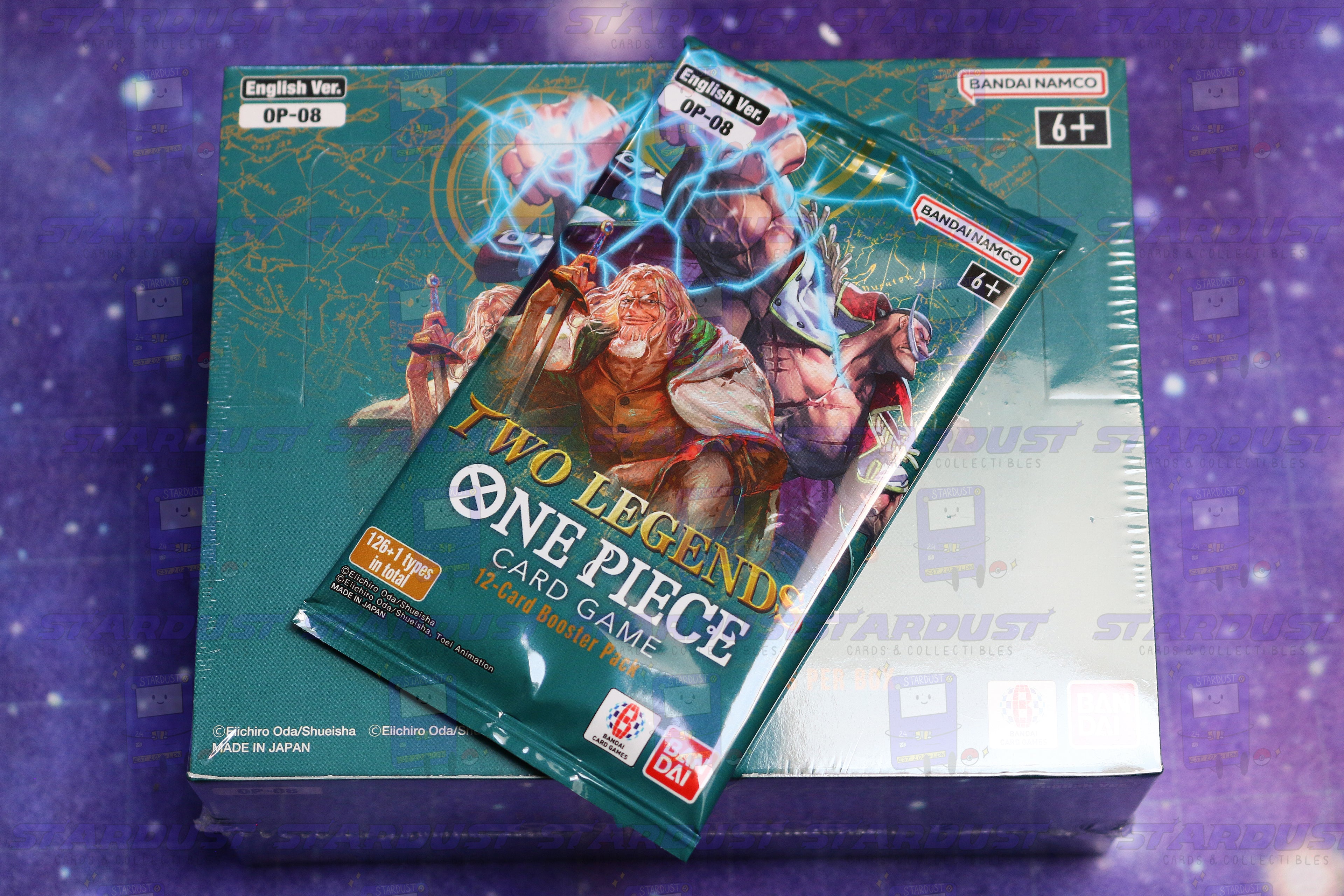 Two Legends OP-08 Booster Pack One Piece Card Game