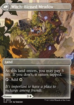 Witch Enchanter // Witch-Blessed Meadow (2655)